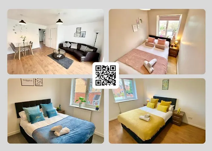 Convenient Manchester City Centre 3Bd With Free Parking