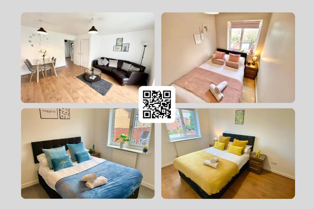 Convenient Centre 3bd With Free Parking Apartment *